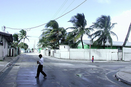 Gospel Day on Ebeye, Kwajalein, RMI, © Sue Rosoff, all rights reserved